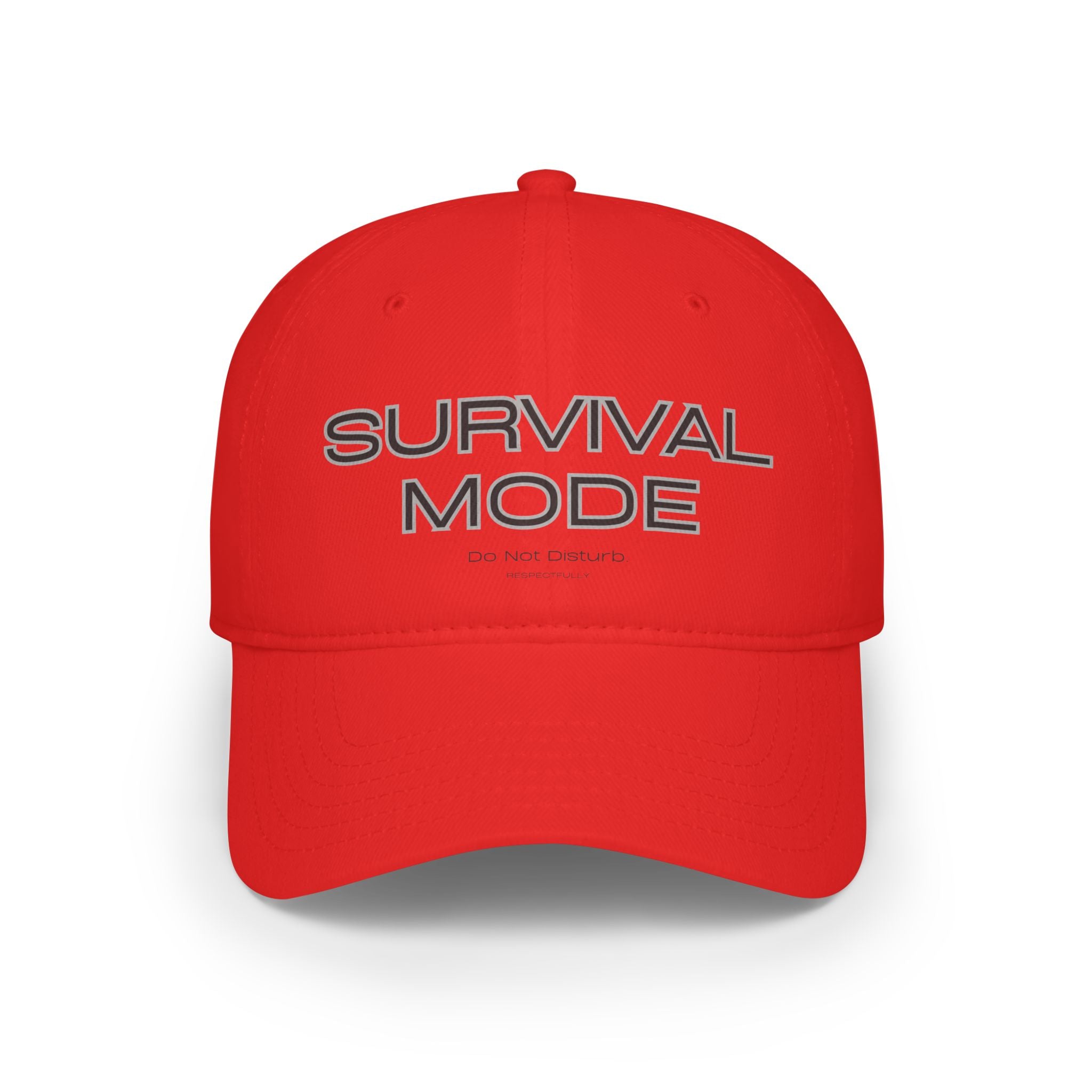 Survival Mode Baseball Cap — Do Not Disturb Overstimulated Low Profile Hat