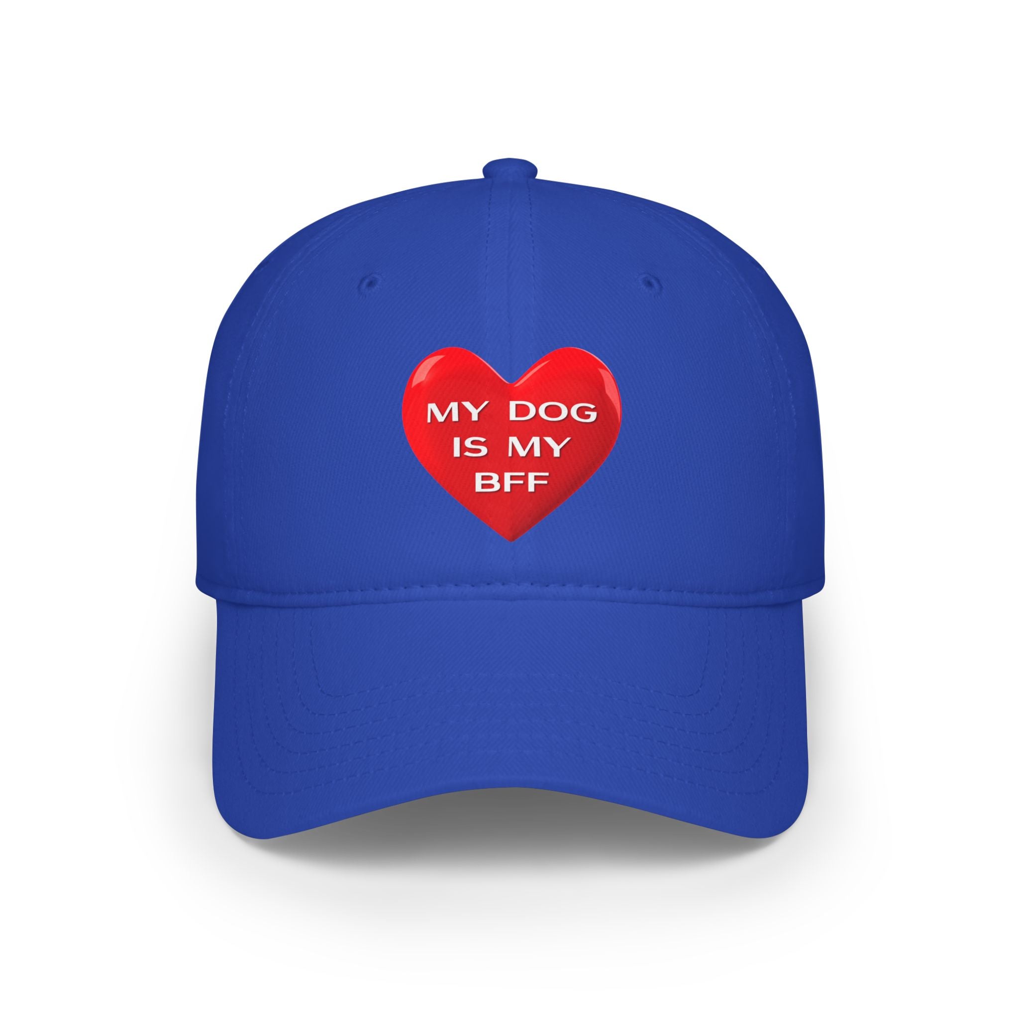 My Dog Is My BFF Baseball Hat |  Low Profile Cotton Dog Lover Hat