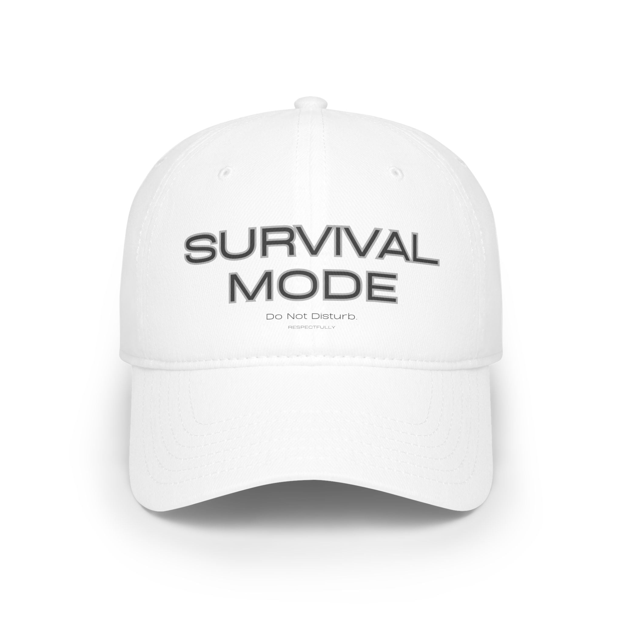 Survival Mode Baseball Cap — Do Not Disturb Overstimulated Low Profile Hat