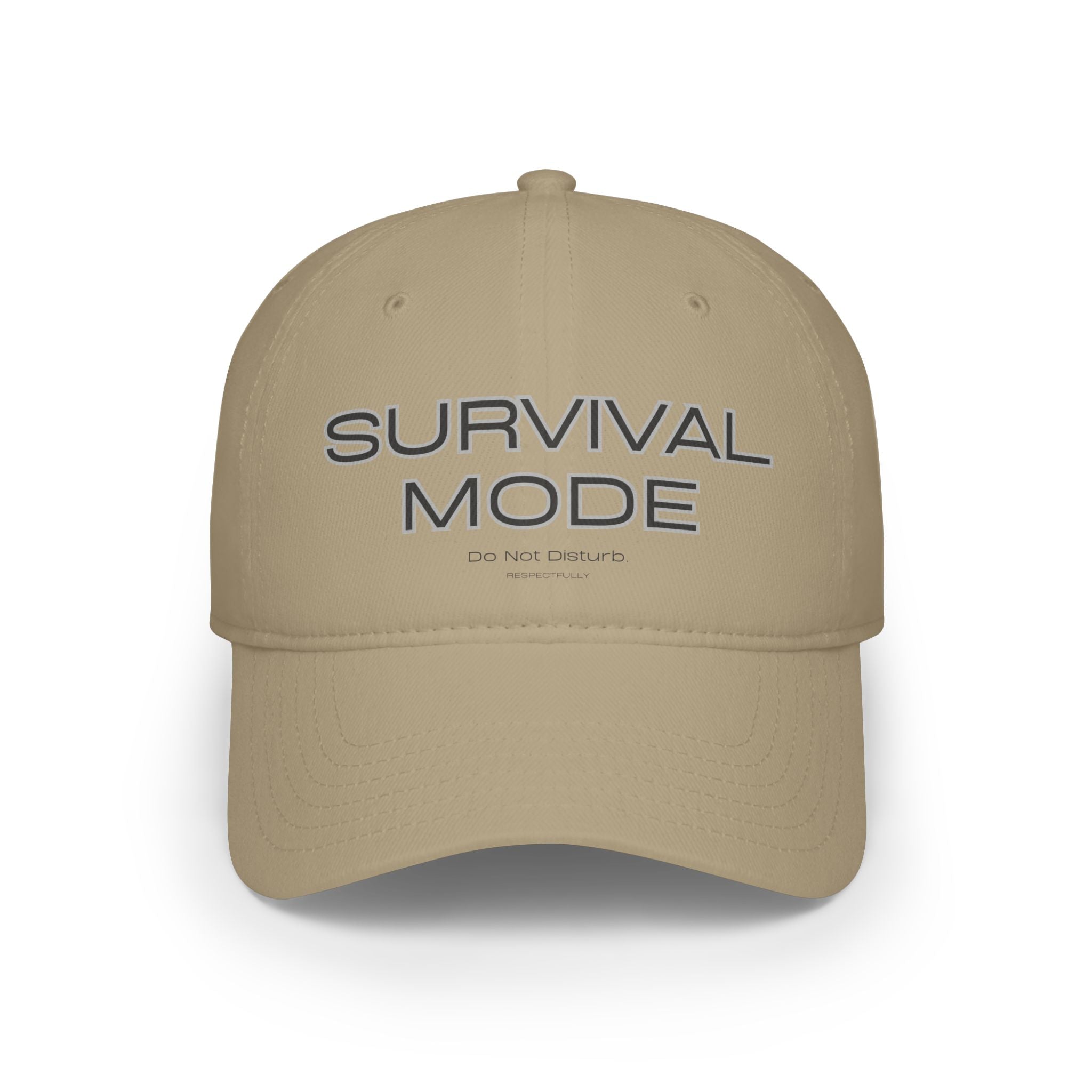 Survival Mode Baseball Cap — Do Not Disturb Overstimulated Low Profile Hat