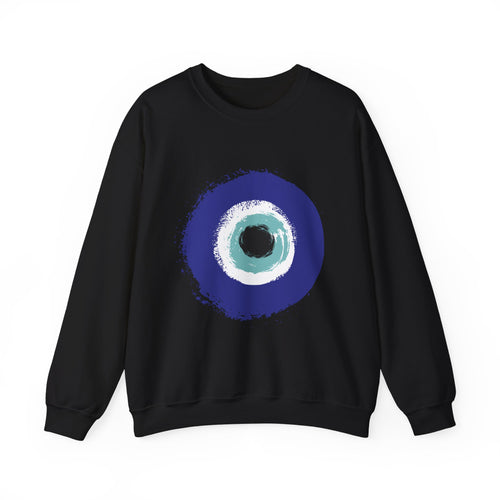 Evil Eye Sweatshirt | Protection Symbol Crewneck | Unisex Spiritual Graphic Sweatshirt