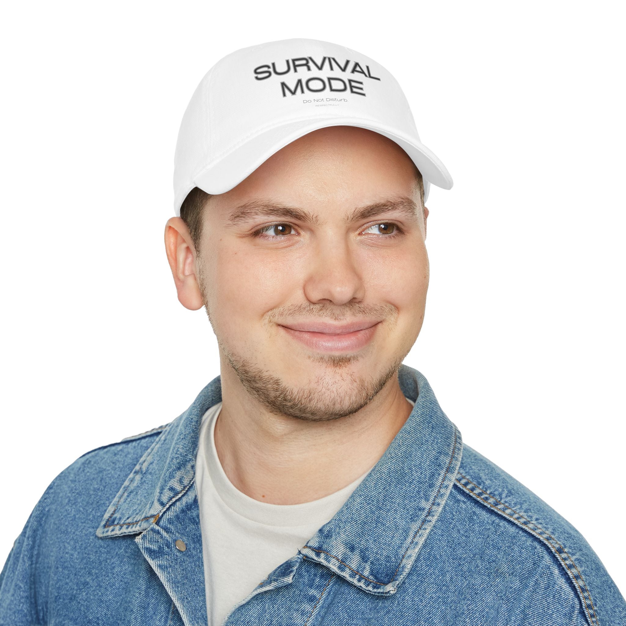 Survival Mode Baseball Cap — Do Not Disturb Overstimulated Low Profile Hat