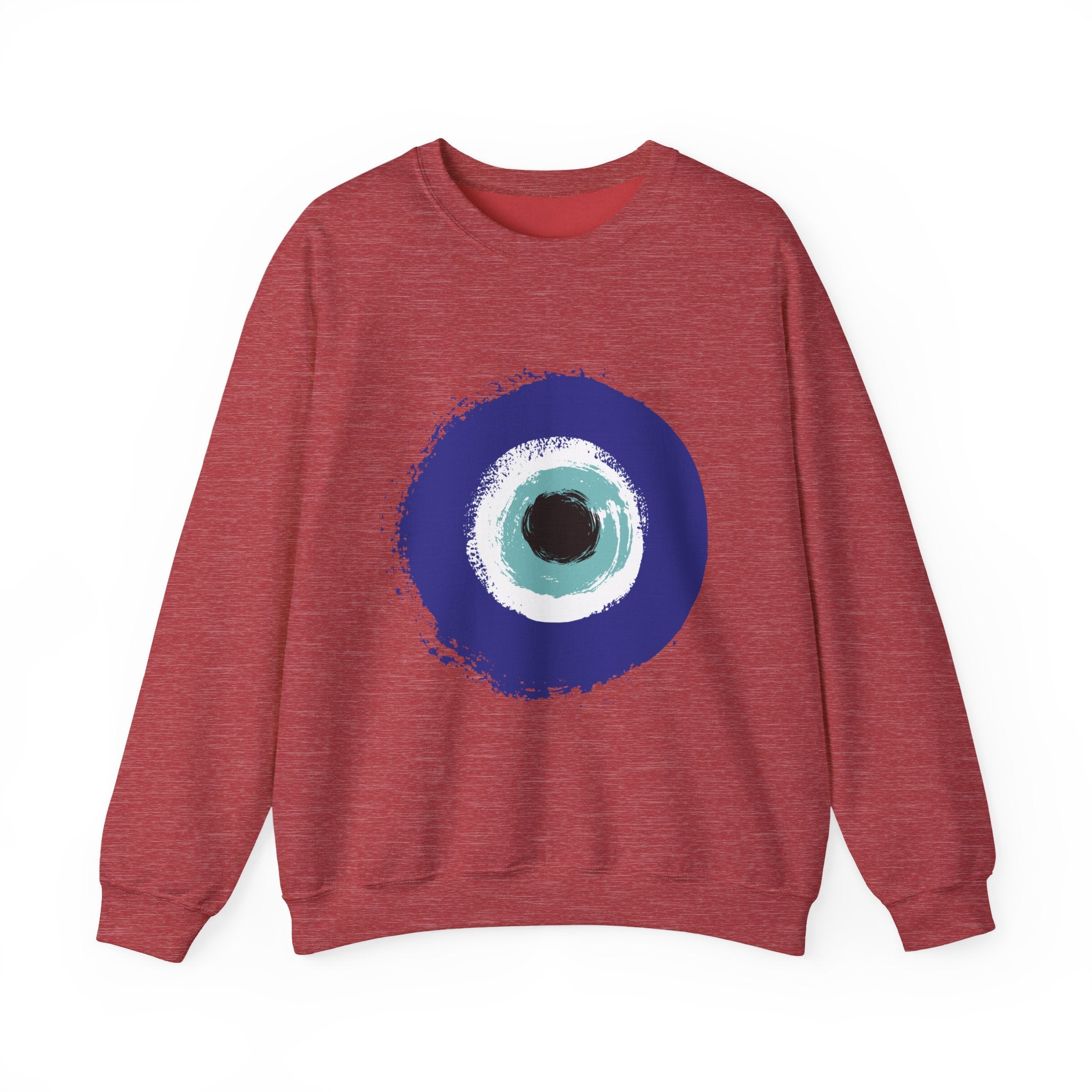 Evil Eye Sweatshirt | Protection Symbol Crewneck | Unisex Spiritual Graphic Sweatshirt