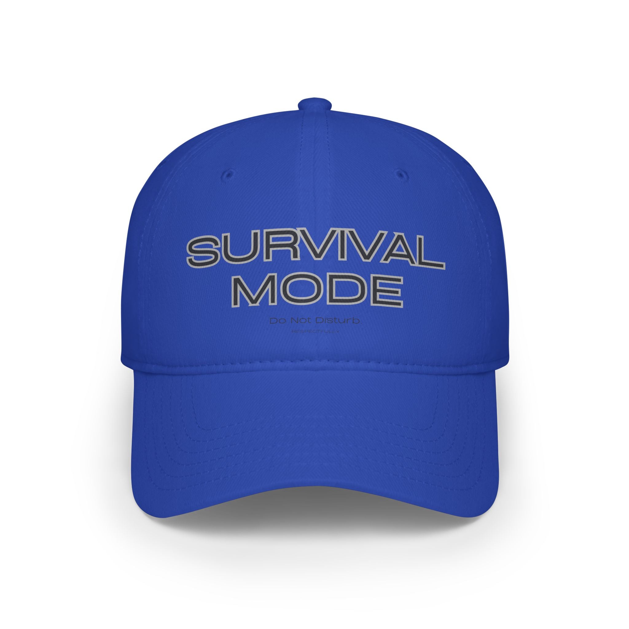 Survival Mode Baseball Cap — Do Not Disturb Overstimulated Low Profile Hat