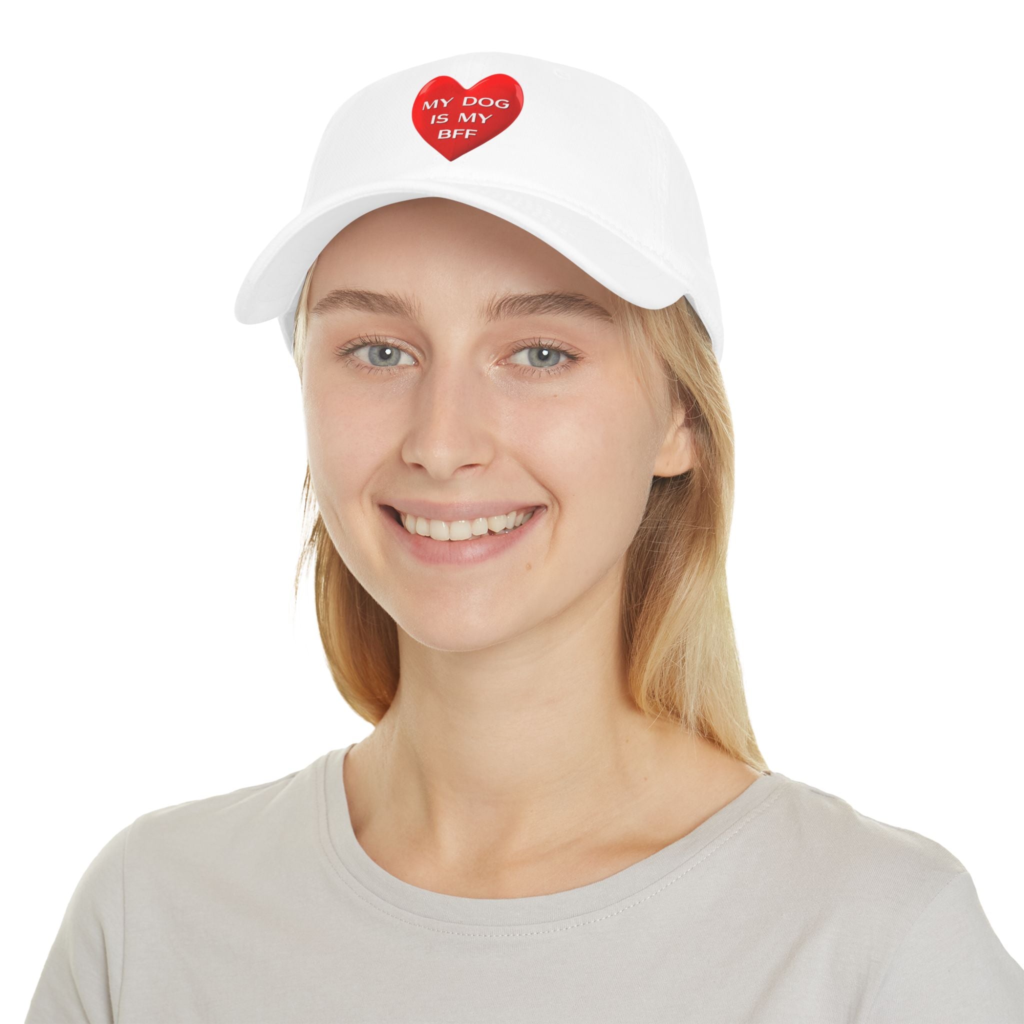 My Dog Is My BFF Baseball Hat |  Low Profile Cotton Dog Lover Hat