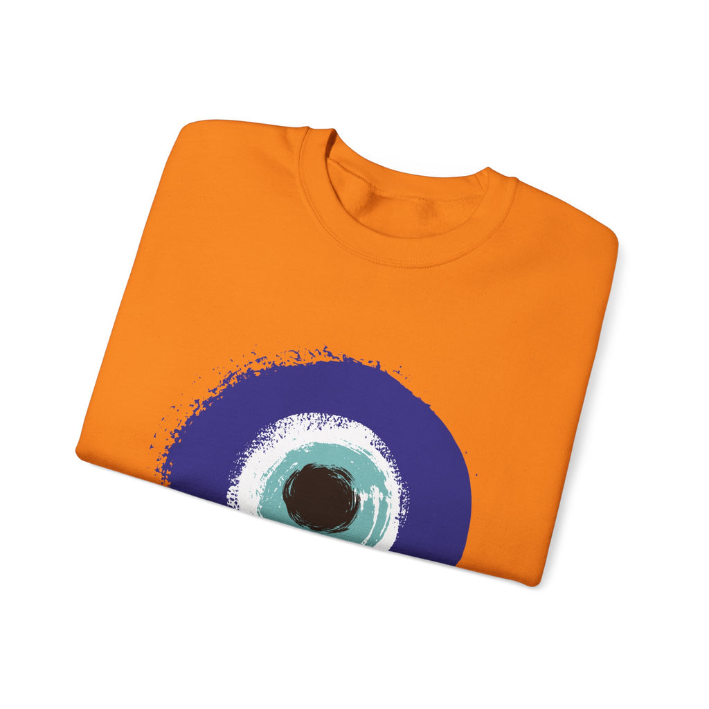 Evil Eye Sweatshirt | Protection Symbol Crewneck | Unisex Spiritual Graphic Sweatshirt